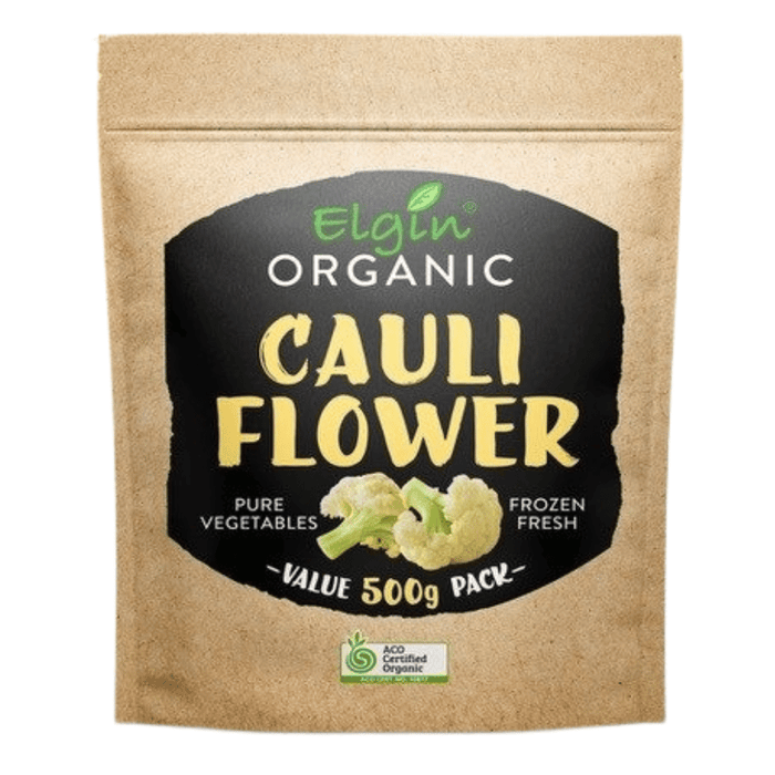 Elgin Organic Cauliflower 600g (cold)