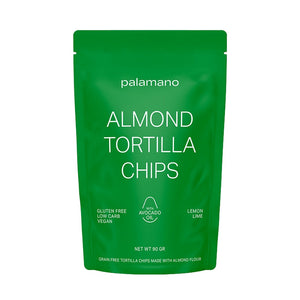 Palamano Almond Tortilla Chips - Lemon Lime 90g