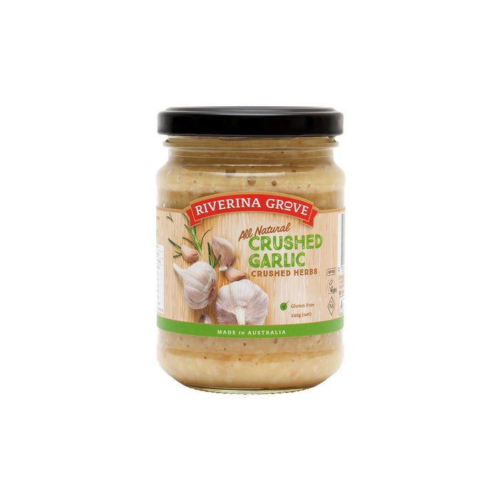 Riverina Grove - Crushed Garlic 240g