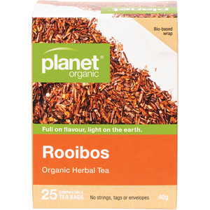 Planet Organic Rooibos Herbal Tea 25pk