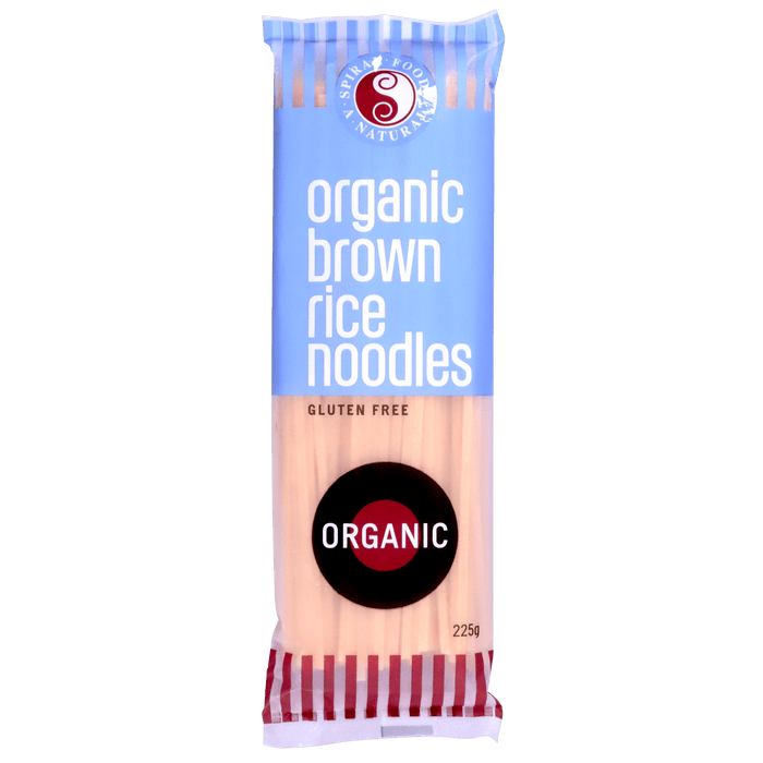 Spiral Foods Organic Noodles - Rice Brown 225g