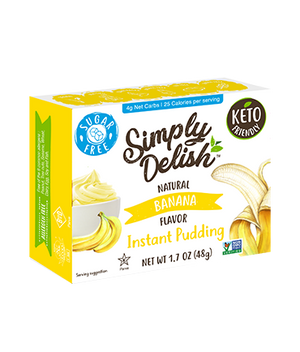 Simply Delish Instant Pudding - Banana 48g