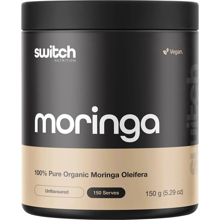 Switch Nutrition Moringa 100% Pure Organic Moringa Oleifera 150g