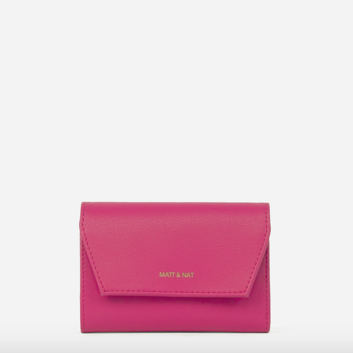 Matt & Nat Vera Small Wallet - Dragonfruit