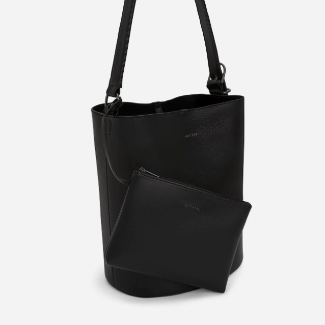 Matt & Nat Azur Bag with Pouch - Black