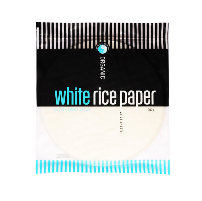 Spiral Foods Organic Rice Paper - White 200g