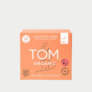 Tom Organic Ultra Thin Liners - 26 Pack