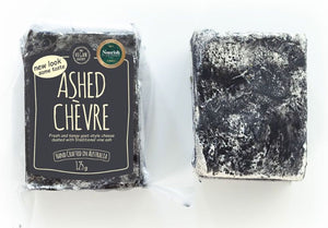 Vegan Dairy Ashed Chevre Cheese 125g (cold)