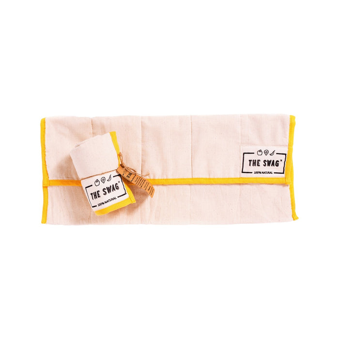 The Swag Fruit & Veg Bag - Long - Yellow Trim