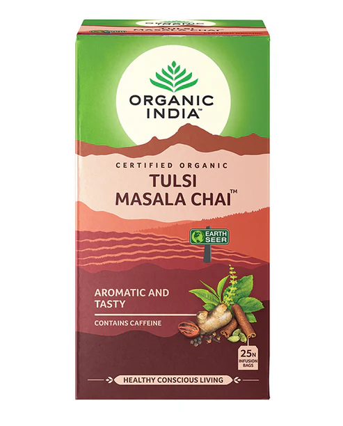 Organic India Tulsi Tea Masala Chai 25pk 52.5g