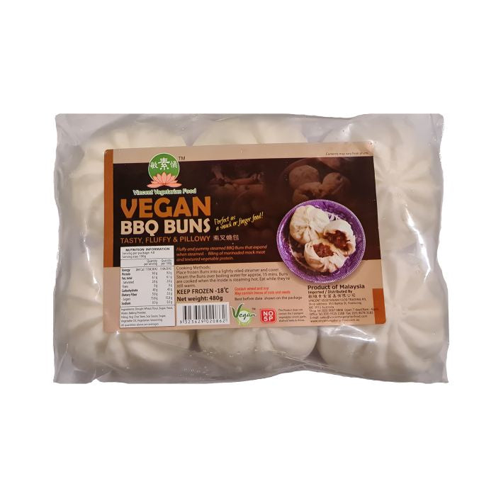Vincent Buns - BBQ 6pc 480g (cold)