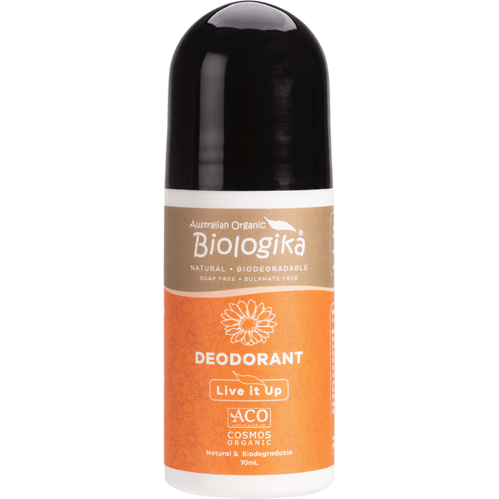 Biologika Deodorant - Roll On Live It Up 70ml
