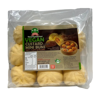 Vincent Buns - Mini Custard 9pc 225g (cold)