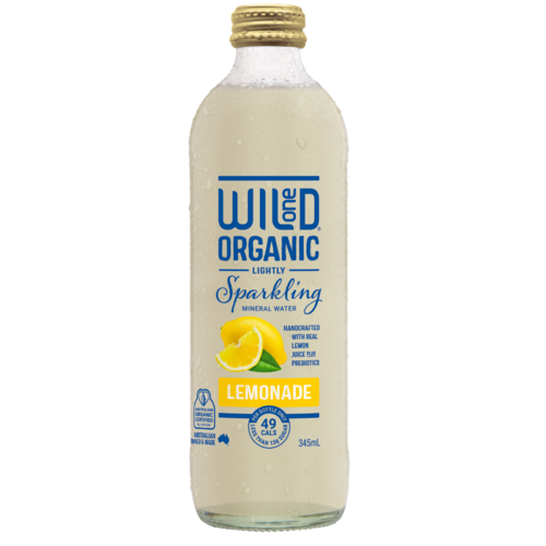 Wild One Lightly Sparkling Mineral Water - Lemonade 345ml