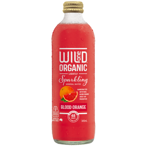 Wild One Lightly Sparkling Mineral Water - Blood Orange 345ml