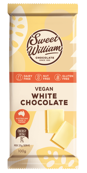 Sweet William White Chocolate 100g (cold)