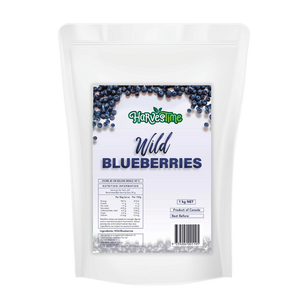 Harvestime Wild Blueberries 1kg (cold)