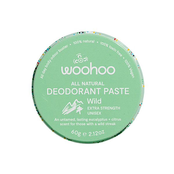 Woohoo Body Deodorant Paste - Wild 60g