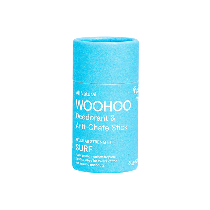 Woohoo Body Deodorant Stick Surf Regular Strength 60g