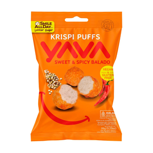 Yava Krispi Puffs Sweet & Spicy Balado 35g