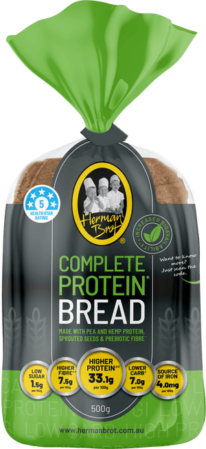Herman Brot Bread - Complete Protein Bread 500g (cold)