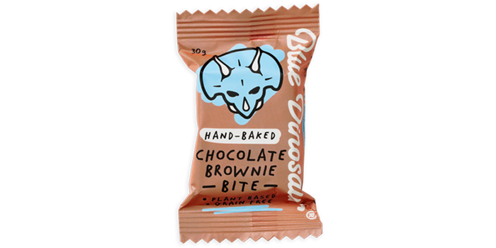 Blue Dinosaur Chocolate Brownie Bite 30g