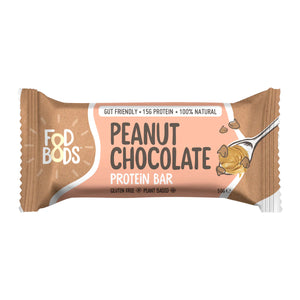 FodBods Protein Bar - Peanut Choc 50g