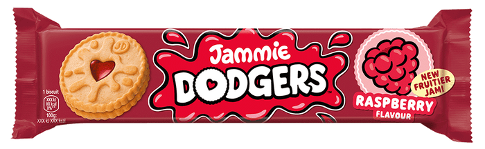 Jammie Dodgers Raspberry Biscuits 140g