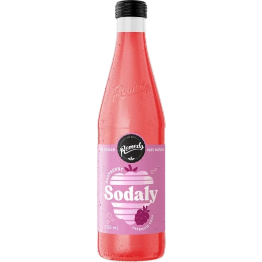 Remedy Sodaly Raspberry 330ml
