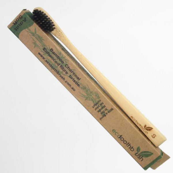 Charcoal Infused Toothbrush - Adult Soft Bristle