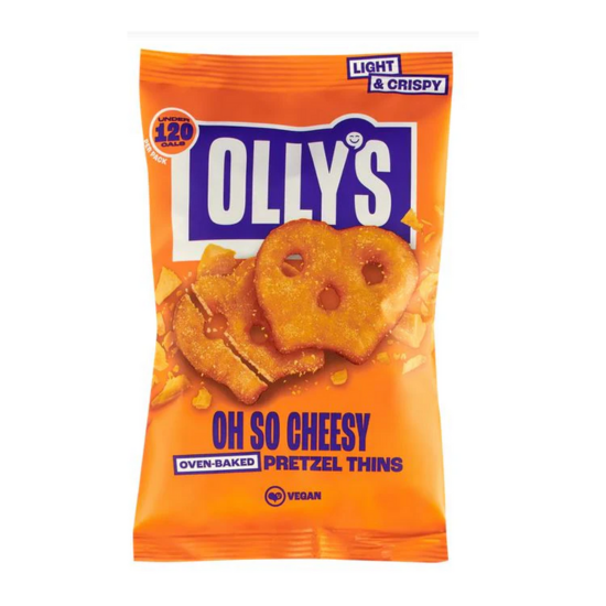 Ollys Pretzel Thins - Oh So Cheesy 140g
