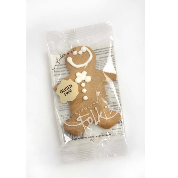 Gingerbread Folk Gingerbread Man Gluten-free 30g