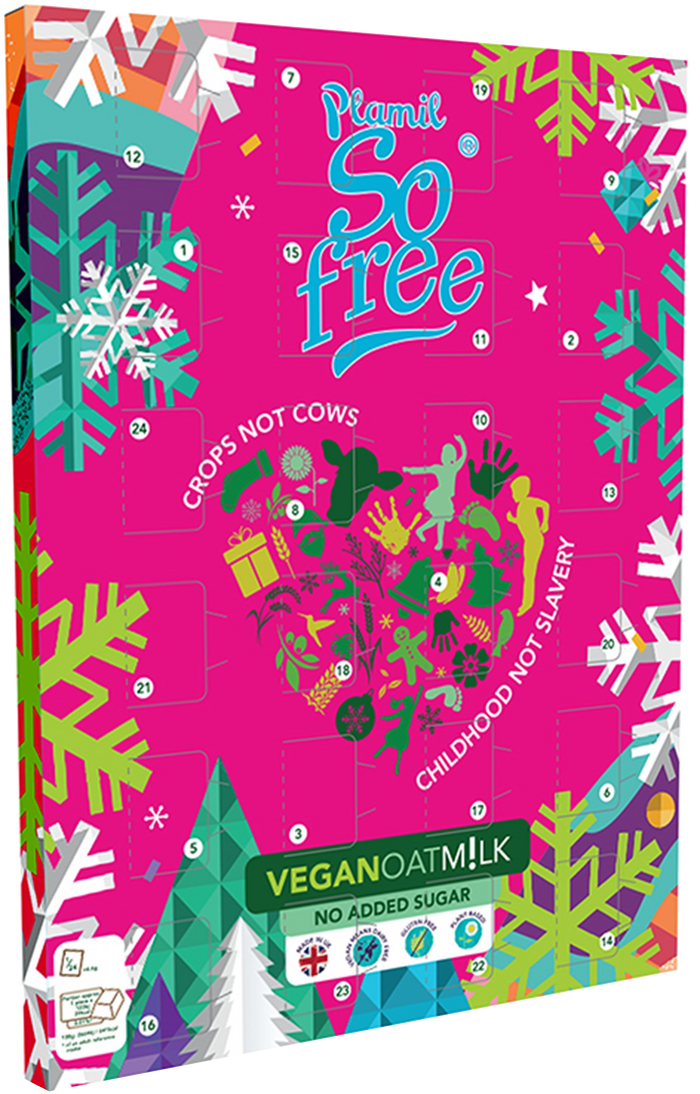 So free No Added Sugar Oat Milk Choc Advent Calendar 110g (cold)
