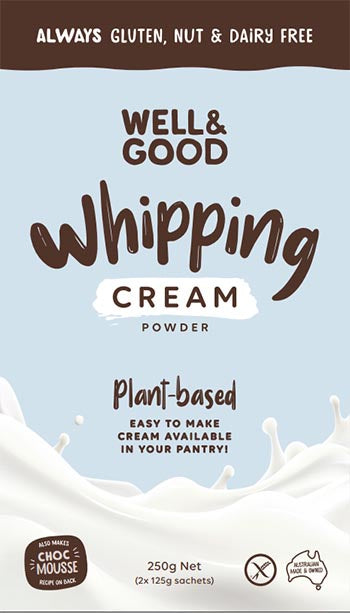 Well & Good Whipping Cream Powder 250g