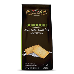Laurieri Scrocchi Crackers - Sea Salt 175g