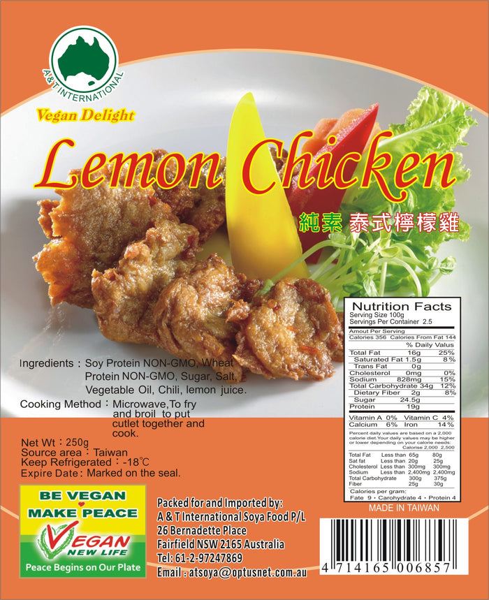 A&T Vegan Lemon Chicken (cold)
