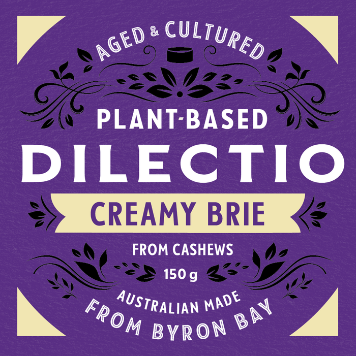 Dilectio Vegan Creamy Brie 150g (cold)