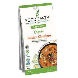 Food Earth Organic Simmer Sauce - Butter Chicken 300g
