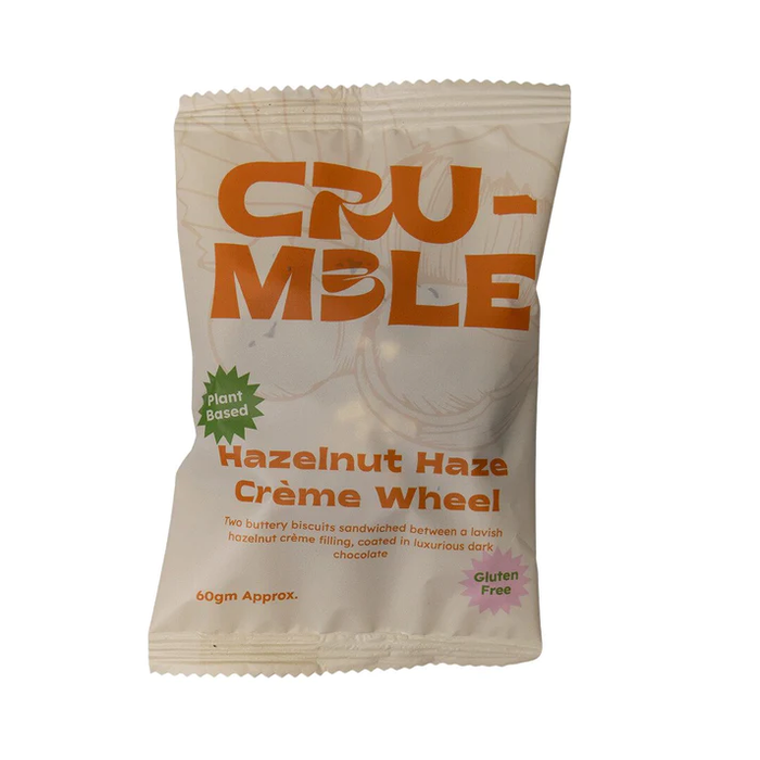 Crumble Foods Hazelnut Haze Crème Wheel 60g (cold)