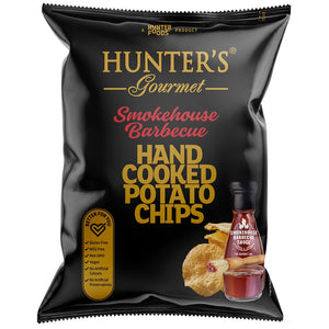 Hunter's Gourmet Potato Chips - Smokehouse BBQ 125g