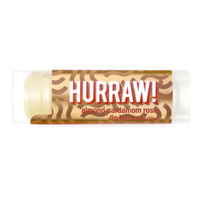 Hurraw Lip Balm - Almond, Cardamom & Rose