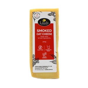 Lauds Smoked Oat Cheese 200g (cold)