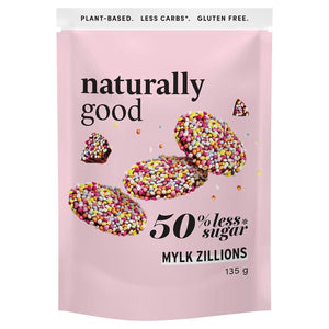 Naturally Good 50% Less Sugar - Mylk Zillions 135g