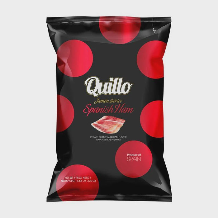 Quillo Premium Chips - Spanish Ham 130g