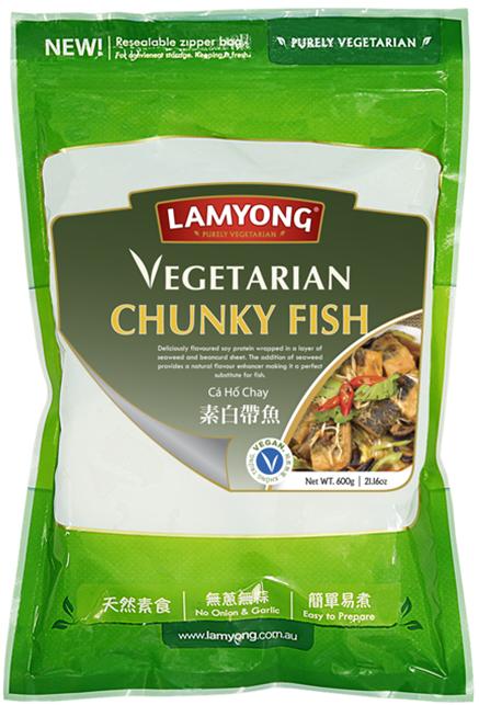 Lamyong Frozen Chunky Fish 600g (cold)