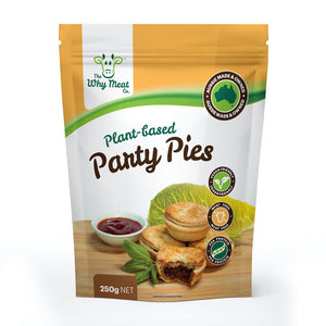 Why Meat Co Plant-based Party Pies 250g (cold)