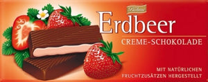 Bohme Strawberry Creme Filled Chocolate 100g