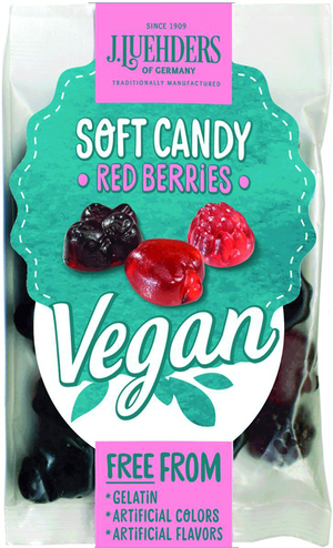 J Luehders Soft Candy - Red Berries 80g