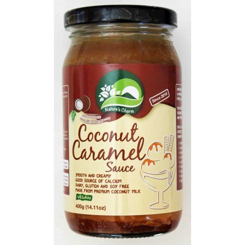 Natures Charm Coconut Caramel Sauce 400g