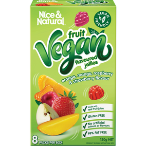 Nice & Natural Vegan Fruit Jellies 120g